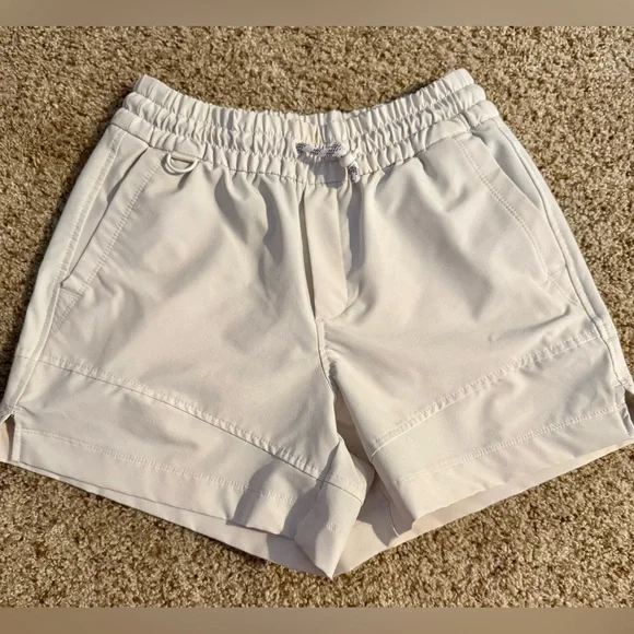 Old Navy Shorts Cream Womens Athletic Shorts Poshmark
